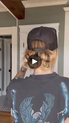 1.1M views · 15K reactions | When you wear a hat/cap, try this cute space bun hairstyle! 
 #sunnyhair #spacebuns #spacebunstutorial #hathairstyle #hairstyle #hairstyleinspo #hairstyleideas #hairstyletutorial #hairstylesforgirls #halloweenhair #hairgoals | Sunny Hair