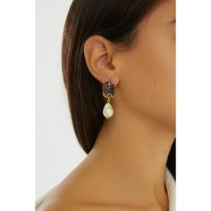 Antheia makes the most of this intersection of elegance and simplicity. A simple baroque pearl meets with a touch of sparkle in the Swarovski crystal, creating an earring design that can be worn with nearly any outfit.  Handcrafted with 24k Gold plated brass embellished with swarovski stones and freshwater baroque pearl Nickel, lead and cadmium free Earring pins are made of gold plated 925 silver which are non-allergenic Suitable for pierced ears  Pearl earrings, swarovski earrings, crystal earr Earring Pins, April Birthstone Jewelry, March Birthstone Jewelry, Swarovski Stones, Forever Jewelry, Zodiac Jewelry, Free Earrings, Earrings Crystal, Pearl Jewellery Earrings