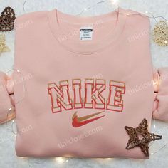 Product detail: Nike Hoodies, Horse Embroidery, Maroon Hoodie, Nike Design, Custom Nike, Cute Nikes, Hoodie Material, Custom Nikes, Gift For Husband