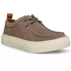 Brand New Without Box Men's Steve Madden Classic Suede Moccasin Style Comfort Sneaker In A Refined Chukka-Boot Design Sizes 8 And 8.5 Color Grey/Tan Round Apron-Toe Chukka-Style Sneaker Leather Laces With Metal Eyelets Contrasting Tan Leather Heel Tab Flexible And Durable Rubber Sole Casual Round Toe Sneakers For Work, Low-top Sneakers For Workwear, Low-top Sneakers For Workwear In Fall, Low-top Sneakers For Workwear, Fall Season, Fall Workwear Low-top Sneakers, Casual Low-top Lace-up Shoes With Leather Footbed, Lace-up Work Sneakers With Durable Sole, Casual Low-top Shoes For Work, Suede Sneakers With Round Toe For Work