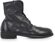 Guidi Boots Formal Boots With Lace-up Fastening And Round Toe, Formal Round Toe Lace-up Boots, Formal Boots With Front Lace-up And Round Toe, Classic Lace-up Shoes With Round Toe, Formal Lace-up Shoes With Round Toe, Workwear Lace-up Boots With Stitched Sole, Guidi Boots, Black Lace Up Boots, Lace Up Boots