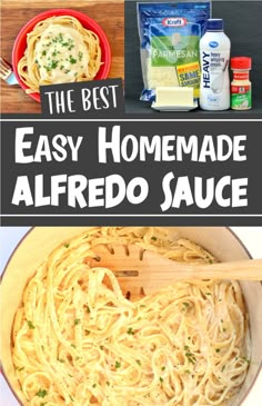 the best easy homemade alfredo sauce recipe