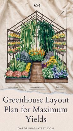 the greenhouse layout plan for maximum yield