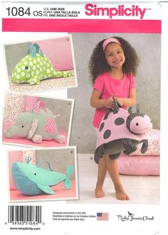 2015 Simplicity 1084 Stuffed Animal Bags sewing pattern uncut | eBay Overnight Bag Pattern, Tote Bag Sewing Pattern, Animal Bags, Tote Bag Sewing, Bags For Kids, Bag Sewing Pattern, Kids Sewing, Sewing Stuffed Animals