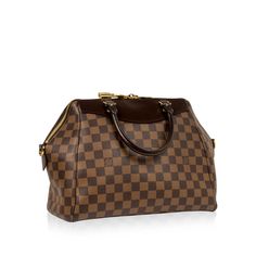 The LV Mews bag is a slight adaption of the original art deco icon, the Alma, which was introduced in 1943. The bag has a unique charm, sleek structure and classic feel which makes it a must have for every city girl. The classic Damier Ebene Canvas makes it a perfect choice for your everyday bag, and has been spotted on the arms of fashionAloras worldwide. SPL Exterior Damier Ebene Canvas Smooth dark brown leather trim Gold hardware Louis Vuitton padlock and key and clochette Double zip opening for easy access Gold-toned feet Detachable shoulder strap Excellent condition - no signs of harsh wear/tear Interior Red textile lining Interior slip pockets Immaculate condition Sold with dustbag SPL Height 25cm Width 30cm Depth 16cm Red Textiles, Damier Ebene, City Girl, Dark Brown Leather, Diaper Backpack, Everyday Bag, Exclusive Bag, Casual Backpack, Unique Charms