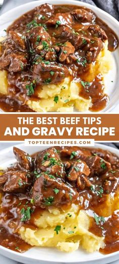 the best beef tips and gravy recipe