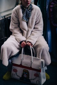 Backstage at Undercover, Fall/Winter 2016/2017 | Paris Tommy Ton, Coach Swagger, Fall Winter 2016, Coach Swagger Bag, Fashion Week, Fall Winter, Street Style, Paris