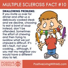 Multiple Sclerosis Quotes, Swallowing Problems, Multiple Sclerosis Symptoms, Ms Project, Ms Symptoms, Tension Headache