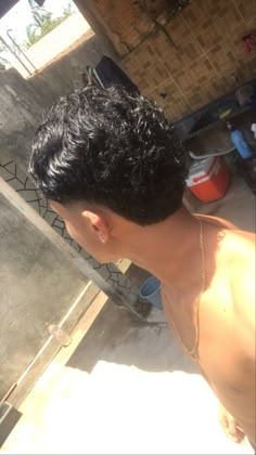 Men Haircut Curly Hair, Corte De Cabelo Masculino, Nike Boy, Haircuts For Men, Curly Hair Styles, Hair Cuts, Hair Styles, Hair