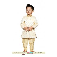 Designer Kids Indo Western Sherwani Suit #UK #USA #Canada #Australia #Bahrain #Norway #Sweden #NewZealand #Austria #Switzerland #Germany #Denmark #France #Ireland #Mauritius #Singapore #California #NewYorkCity #LosAngeles Kids Sherwani, Boys Sherwani, Indo Western Sherwani, Designer Kids