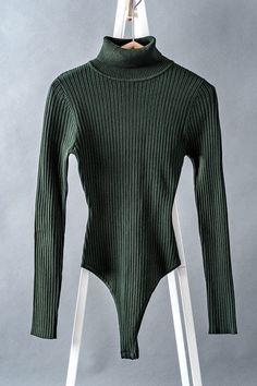 RIB KNIT TURTLE NECK BODYSUIT. Turtle Neck Bodysuit, Black Turtle Neck, Basic Sweater, Basic Sweaters, Small Rose, Ribbed Bodysuit, African American Women, Wardrobe Style, Fall Shopping