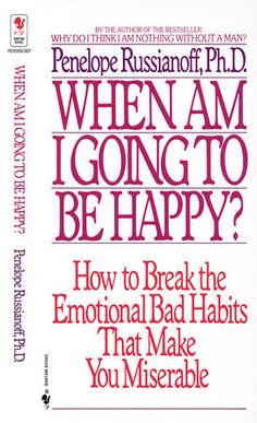 Break Bad Habits, Happy Books, Health Books, Negative Comments, Psychology Books, Mass Market, Feelings And Emotions, Bad Habits, To Be Happy