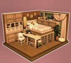 Beige Rooms, Sims Bedroom, Sims 4 Cheats