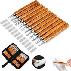 20 pcs nail file set with case and tools