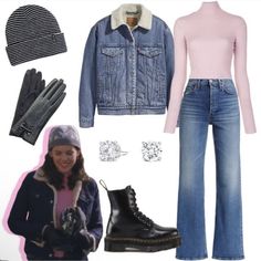 Rory Winter Outfit, Lorelei Gilmore Winter Outfits, Iconic Lorelai Gilmore Outfits, Dress Like Lorelai Gilmore, Lorelei Gilmore Aesthetic Outfits, Loralie Gilmore Outfits Aesthetic, Lorali Gilmore Outfits, Outfits Based On Characters, Lolerai Gilmore Outfit