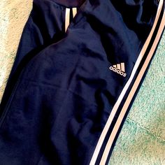 Youth Adidas Pants Large 14/16 Nwot Navy And White Stripes Open To Offers Or Bundle For Best Deals. Lots Of New Or Euc Items In My Closet: **Quick Shipping** Adidas Jogger, Navy Adidas, Adidas Bottoms, Adidas Joggers, Pants Large, Adidas Pants, Blue Adidas, Kids Bottoms, Jogger Pants