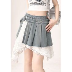 Z-322-02 Summer Outfits Skirt, Outfits Skirt, Skirt Fabric, Elastic Waist Skirt, Lace Patchwork