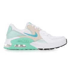 Women's Nike Air Max Excee Sneakers | Shoe Carnival Air Max Outfit, Teal Nikes, Vision Bored, Air Max Excee, Nike Air Max Excee, Nike Max, Mom Era, Fitness Gear, Fabric Shoes