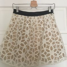 Reposhing This Item I Purchased From @Adeledurham2605. Loved It, But Ready To Rotate For Something New. Questions? Leave A Comment Below! Applique Skirt, Urban Outfitters Skirt, Leave A Comment, Something New, Urban Outfitters, Womens Skirt, Size 4, Skirt, Cream