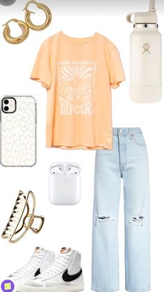 #fashion #aesthetic #preppy Preppy Fits Aesthetic, Vsco Aesthetic Outfits Summer, Cute Preppy Jeans, High School Outfits Preppy, Outfit Inspo Summer Preppy, Preppy Outfits For School 4th Grade, Middle School Outfits 6th Preppy, Preppy Asthetics Outfit