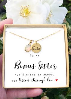 "Material: Birthstone charm : sterling silver , gold and rose gold plating  Chain: Gold, rose gold, silver plated stainless steel Charm: Gold, rose gold, silver plated stainless steel E V E R Y T H I N G ∙ I S ∙ C U S T O M I Z A B L E! ♥ MADE TO LAST: Each birthstone charm is about 8mm, with a sterling silver /gold vermeil/rose gold vermeil setting. We use quality precious metal that is permanently bonded over the base metal, making them extremely durable (will not flake off, rush or tarnish wi Sister Of The Groom Gifts, Birthday Gifts For Sister In Law, Sister In Law Birthday Gift, Law Jewelry, Sister In Law Birthday, Sister Of The Bride, Sister Of The Groom, Proposal Boxes, Sister In Law Gifts