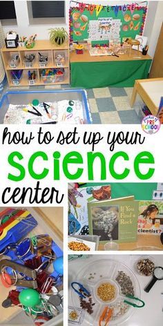 the science center is filled with toys and books