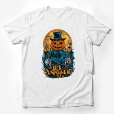 Jack Pumpkinhead of Oz T-Shirt, Vintage Halloween Graphic Tee, Fantasy Book Character Shirt Male T-Shirt Custom graphic T-Shirt.Customize your color Men's Vintage Style, Halloween Graphic Tees, Halloween Graphic, Book Character, Fantasy Book, Casual Summer Shirts, Friends Shirt, Art Shirts, Pride Shirts