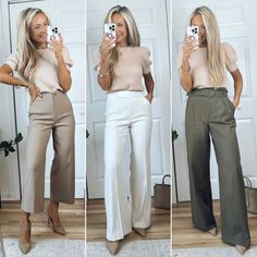 Non Msg Recipes, Summer Slacks Women, Bank Business Casual Outfits, Womens Casual Easter Outfit, Womens Spring Business Casual Outfits, Spring Outfits For Work 2024, Pants Outfits For Wedding Guests, Modern Realtor Outfits, Buisness Casual Women Outfits Teacher