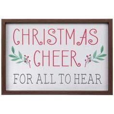 christmas cheer for all to hear cross stitch pattern