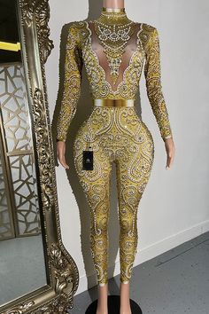 Anything You Want Gold Diamante Bodysuit (Ready To Ship) Gold Stretch Jumpsuit For Night Out, Glamorous Gold Jumpsuits And Rompers For Party Season, Elegant Evening Bodysuit For Party Season, Elegant Bodysuit For Night Out Party, Elegant Bodysuit For Night Out And Party Season, Elegant Party Bodysuit For Party Season, Gold Jumpsuits And Rompers For Evening Party Season, Gold Jumpsuit For Evening Party Season, Gold Fitted Jumpsuits And Rompers For Party Season