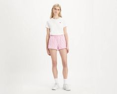 Lounging, hiking, dancing;these Squad shorts are up for it all. Featuring a relaxed fit and an elasticized waistband, you'll be reaching for these season after season. Shorts made for dancing, lounging;you name it Made with soft fabric Sporty Lounging Shorts For Summer, Casual Lounging Shorts For Summer, High-waisted Shorts For Lounging In Spring, High-waisted Shorts For Spring Lounging, Casual Summer Lounging Shorts, Spring High-waisted Lounging Shorts, Spring Leisure Pajama Shorts, Athleisure Relaxed Fit Pajama Shorts For Spring, Spring Lounging Shorts With Elastic Waistband