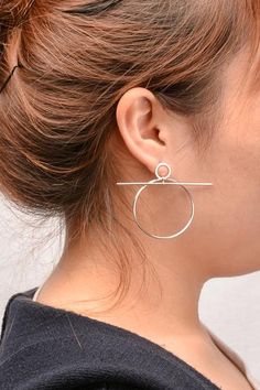 Metals Type: Base Metals Word Earrings, Jewelry Staples, Basic Jewelry, Chic Earrings, Antique Earrings, Online Earrings, Geometric Earrings, Ear Jewelry, Everyday Jewelry