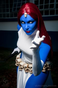 Mystique Cosplay, Raven Darkholme, Green Skin, Epic Cosplay, Cool Cosplay, Marvel Cosplay, Awesome Cosplay, Uncanny X-men, Male Cosplay