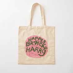 100% cotton reusable shopping carry bag with digital print on one side. Happee Birthdae Harry Screen Print Cotton Bag For Gift, Cotton Screen Print Bag Gift, Cotton Screen Print Bag As Gift, Happee Birthdae Harry, Cotton Tote Bag, Carry Bag, Carry On Bag, Cotton Tote Bags, Bag Sale