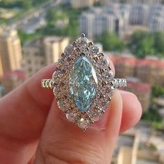 Marquise Cut Aquamarine Diamond Halo Ring Topaz Sterling Silver Wedding Ring CZ Marquise Engagement Ring Halo, Sterling Silver Wedding Rings, Double Halo, Gold Art Deco, Silver Wedding Rings, Jewelry Images, Rose Yellow, Halo Diamond Ring, Gold Art