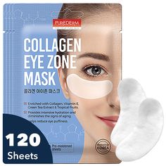 PRICES MAY VARY. A MUST HAVE ESSENTIAL FOR EVERY WOMAN’S COSMETIC BAG: If the everyday stress and anxiety have taken a toll on your eyes, don’t worry. Thanks to our fantastic set of eye care pads, you can effectively restore your eyes’ brightness and charm. LET YOUR EYES GLOW AGAIN: With regular use of this exquisite quality set of eye mask patches, your eyes can look more radiant than ever. The pads can help balance under eye shadows and uneven skin tones. WITH PLANT BASED COLLAGEN: Natto Gum i Under Eye Mask, Skin Collagen, Reduce Dark Circles, Beauty Mask, Gel Mask, Under Eye Bags, Eye Drops, Natural Eyes, Green Tea Extract