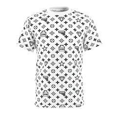 JUICY ROCKSTAR CLOTHING CO. This awesome T-Shirt comes with ALL OVER FASHION PRINT!! High Quality & Great Design .: 100% Polyester .: Light fabric (4.0 oz/yd² (113 g/m / (6.0 oz/yd² (170 g/m .: Regular fit .: Tagless .: Runs true to size .: Assembled in the USA from globally sourced parts White Rock And Roll Graphic Print Top, White Rocker T-shirt With Graphic Print, Unisex Rock And Roll T-shirt For Streetwear, White Rocker Graphic Print T-shirt, White Graphic Rock And Roll T-shirt, Clothing Co, Shirt Price, Cool T Shirts, Fashion Prints