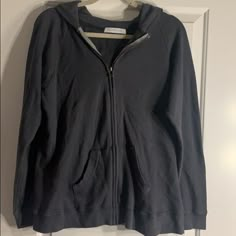 Daydreamer Zip Up Hoodie Dark Gray Nwt Without Care Tag I Think Is L The Measure Is Width 22” And Length 23” Box B Solid Color Zip Up Hoodie, Grey Zip Up, Shy Aesthetic, Dark Grey Zip Up Hoodie, Oversized White Hoodie, Bleach Hoodie, Dark Grey Hoodie, Random Clothes, Raglan Sleeve Sweatshirt