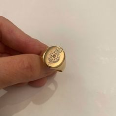 "Coat of Arms Family Crest Ring, Engraved ring, Personalized Ring, Big Oval Seal.   Engraved Signet ring with Oval Seal - Best quality 18k Gold Plate  - suitable for men and women, Please note in the \"notes to seller\" at checkout. : * state your ring size  * letter/ picture you want to engrave The product will arrive to you packed in gift box and padded envelope to maintain the product For more rings from us: https://www.etsy.com/il-en/shop/Limajewelry?section_id=16284797&ref=shopsection_leftnav_1  Thank you for your interest. Please check out our other items and be sure to add us to your favorites! https://www.etsy.com/shop/Limajewelry We look forward to the opportunity of serving you." Oval Yellow Gold Stamped Ring, Engraved Oval Signet Ring For Commemoration, Oval Stamped Signet Ring For Anniversary, Gold Oval Engraved Ring With Stamp Details, Gold Oval Engraved Stamped Ring, Gold Oval Engraved Ring With Stamp, 14k Gold Oval Engraved Stamped Ring, Oval 14k Gold Engraved Ring With Stamp, Oval 14k Gold Engraved Ring