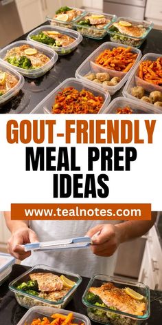 Meal Prep For Gout (Transform Your Health One Tasty Dish At A Time) Meals For Digestive Issues, Foods For The Gut, Gastro Friendly Recipes, No Acidic Meals, Low Purine Recipes Meals, Low Purine Diet Meal Plan, Low Purine Diet Recipes, Low Purine Food List, Diverticulos Flare Up Meals