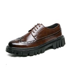 Category:Oxfords; Upper Materials:PU; Season:Spring,Summer; Gender:Men's; Toe Shape:Round Toe; Style:Business; Occasion:Wedding,Party  Evening; Closure Type:Lace-up; Listing Date:07/26/2022; 2024 Trends:Brogue,Lug Sole,Wingtip Shoes,Derby Shoes,Dress Shoes; Foot Length:null; SizeChart1_ID:2:175103; Size chart date source:Provided by Supplier.; US Size:; UK Size:14.5; EU Size:50 Black Brogues, Comfortable Dress Shoes, Brogues Men, Wingtip Shoes, Oxfords Shoes, Shoes Classic, Casual Leather Shoes, Leather Brogues, Summer Sneakers