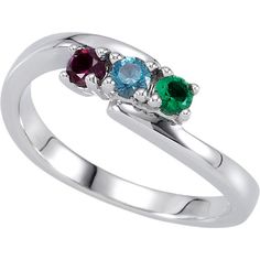 Customize with children's birthstone. This elegant ring is available in sterling silver with 1-5 birthstones. When you're ordering please select the ring size and include a note for birthstone details. I will respond your email to confirm. Stones will be set from left to right. This ring is sterling silver .925 but I can also make it in solid gold, please let me know if you're interested. The following simulated birthstones will be set: January - Simulated Garnet $0 February- Simulated Amethyst Sterling Silver Promise Birthstone Ring With Round Stone, White Gold Fine Jewelry Birthstone Ring For May, White Gold May Birthstone Ring In Fine Jewelry Style, Fine Jewelry White Gold May Birthstone Ring, Silver Three Stone Emerald Ring For Promise, Silver Emerald Ring With Three Stones For Promise, White Gold Fine Jewelry May Birthstone Ring, Silver Birthstone Ring With Accent Stones For Promise, Silver Birthstone Ring With Round Stone For Promise