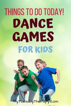 Teaching Dance Elementary, Funny Games For Groups Kids, Dance Class Activities, Musical Games For Kids, Dance Camp Ideas, Movement Games For Kids, Dance Party Games, Fun Fitness Games