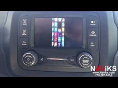 an image of a car with the radio in it's center console and buttons on