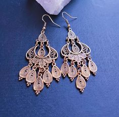 Gold chandelier earrings, Boho drop earrings, Chandelier earrings, Bohemian statement earrings, Teardrop dangle earrings, Golden chandelier jewelry ❤️Boho your way! Thanks for stopping by! We have many unique items here, please take a moment to visit! -Your order will be shipped out within 2 business days after the order has been received. -These earrings are light weight and easy to wear, perfect for your daily look. -They're designed with different geometric shapes like circle, triangle, diamond, teardrop etc, they can show your personality in different styles. -These earrings are also perfect gifts for friends and families, the exquisite accessory for women.  -They fit all of your fashion needs, for any formal and informal occasions, such as party, vacation, prom, wedding, birthday and Chandelier Jewelry, Golden Chandelier, Boho Drop Earrings, Gold Chandelier Earrings, Triangle Diamond, Earrings Golden, Earrings Chandelier, Earrings Teardrop, Golden Jewelry