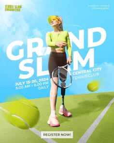 a woman holding a tennis racquet standing on top of a tennis ball field