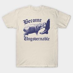 Become Ungovernable Moo Deng Shirt, Medieval Hippo Shirt, Gothic Grunge Clothing Shirt, Pygmy Hippo Moo Deng -- Choose from our vast selection of Crewneck and V-Neck T-Shirts to match with your favorite design to make the perfect graphic T-Shirt. Pick your favorite: Classic, Boxy, Tri-Blend, V-Neck, or Premium. Customize your color! For men and women. Grunge Clothing, Gothic Grunge, Grunge Outfits, V Neck T Shirt, Graphic Tshirt, T Shirt, Clothes, Color, Design