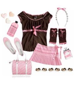 Hat Aesthetic, Pretty Pink Princess, Outfit Collage, Dress Up Dolls, 2000s Fashion, Girly Outfits, Girly Girl