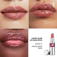 Ysl Candy Glaze, Tint And Shade, Luxury Lip Gloss, Jelly Gloss, Beauty Gift Set, Lip Balm Stick