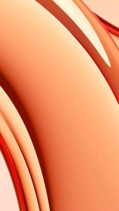 an orange and red abstract background with curved lines